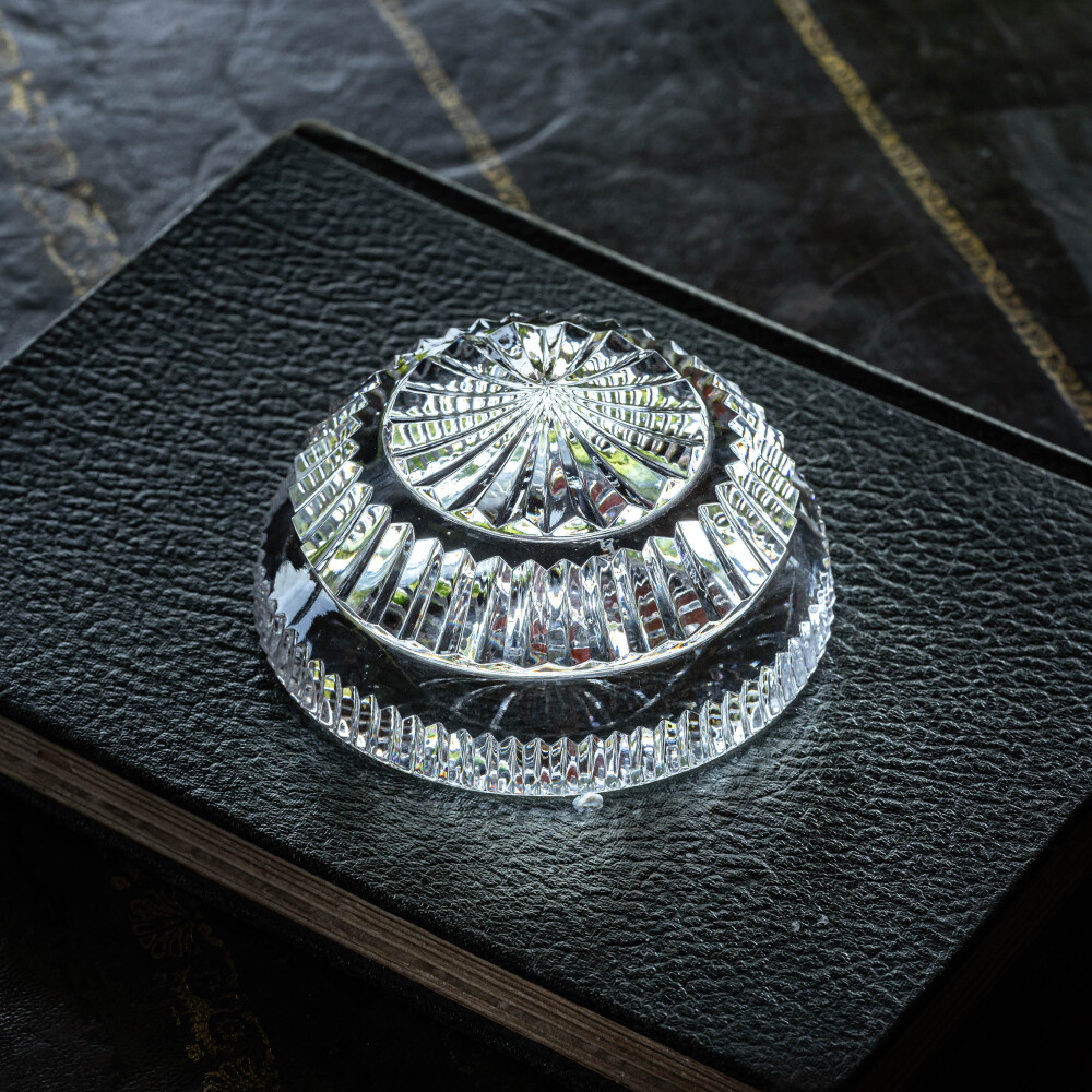 Coesiva Cut Crystal Paperweight