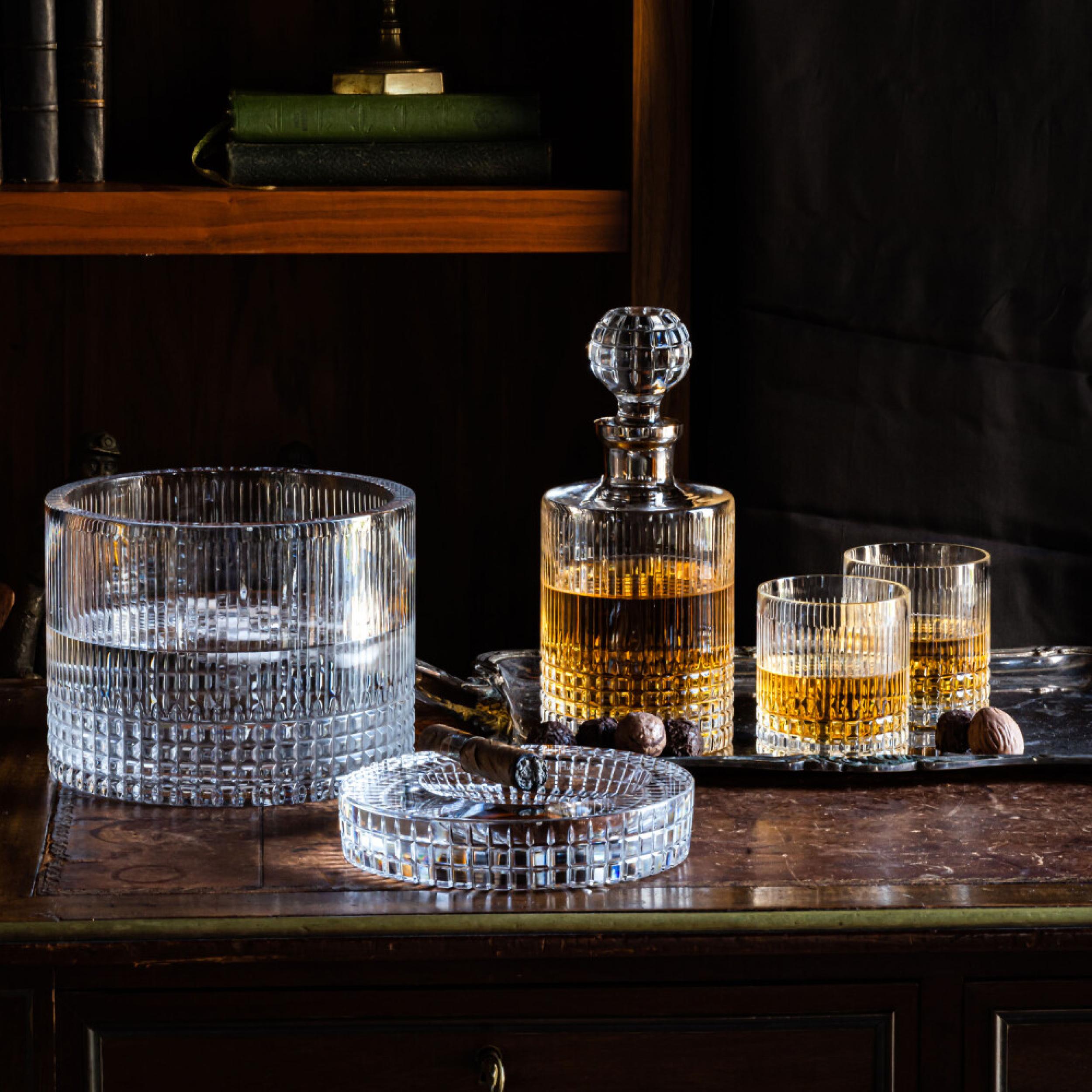 Maestra Cut Crystal Cigar Ashtray