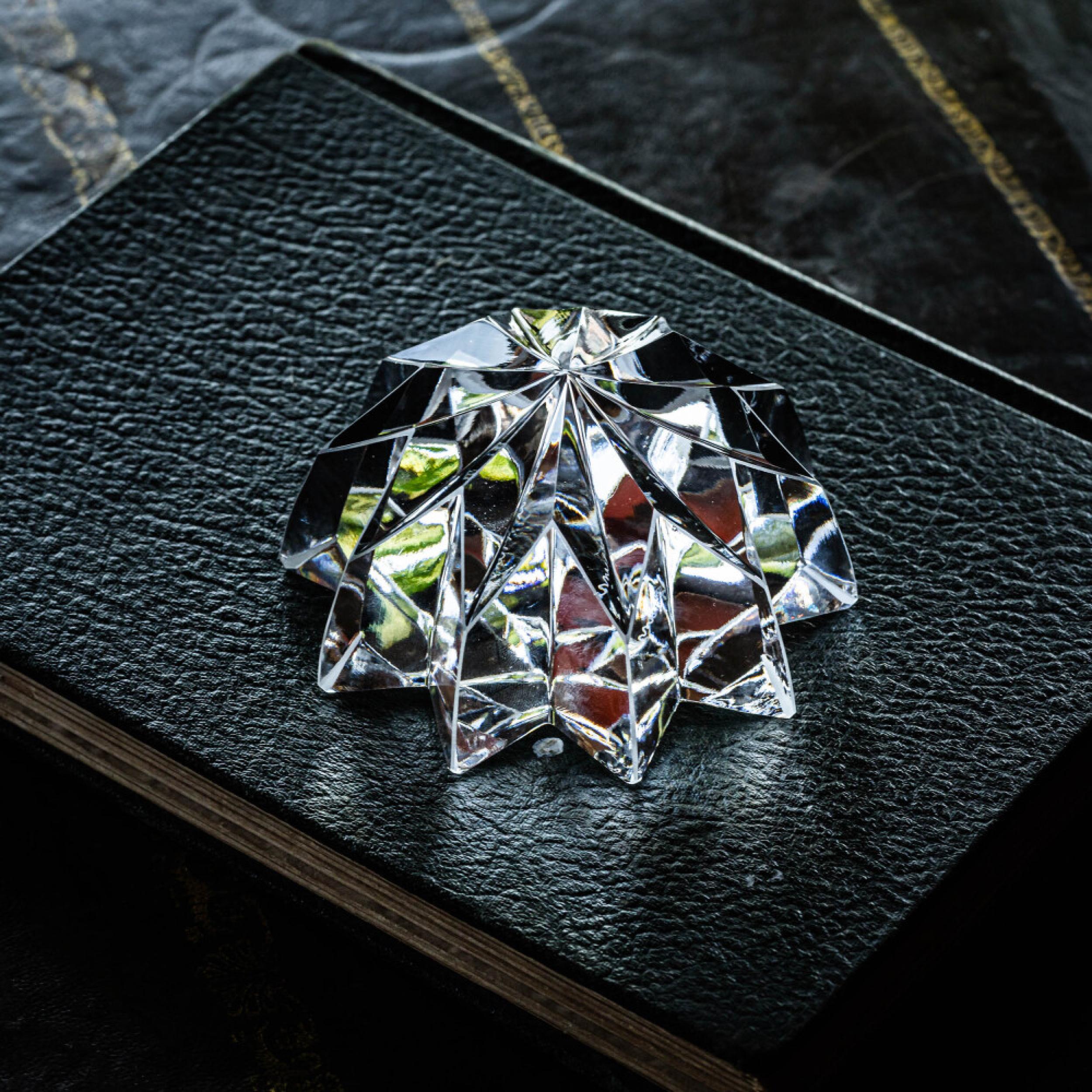 Stella Cut Crystal Paperweight