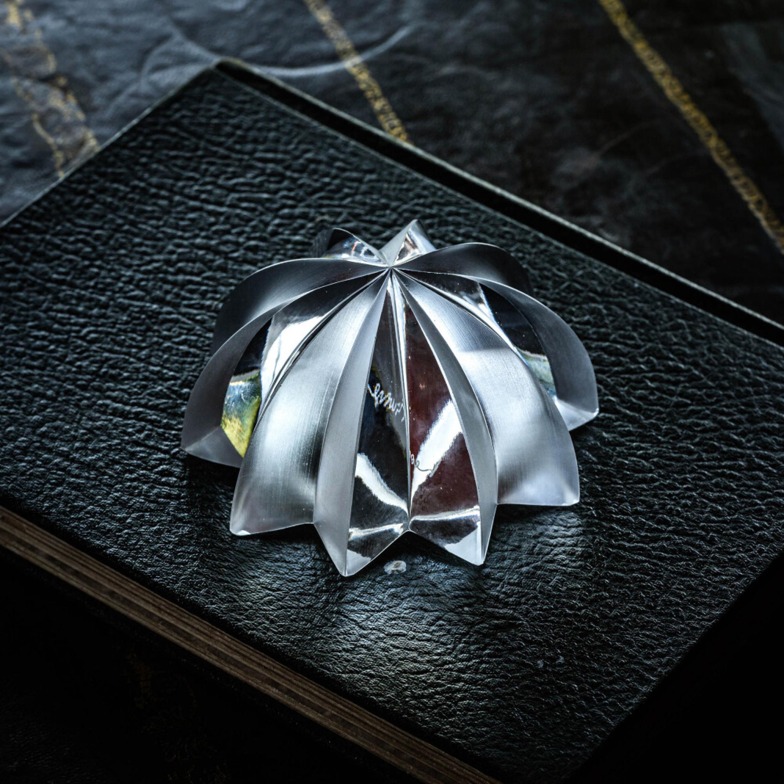 Cielo Cut Crystal Paperweight