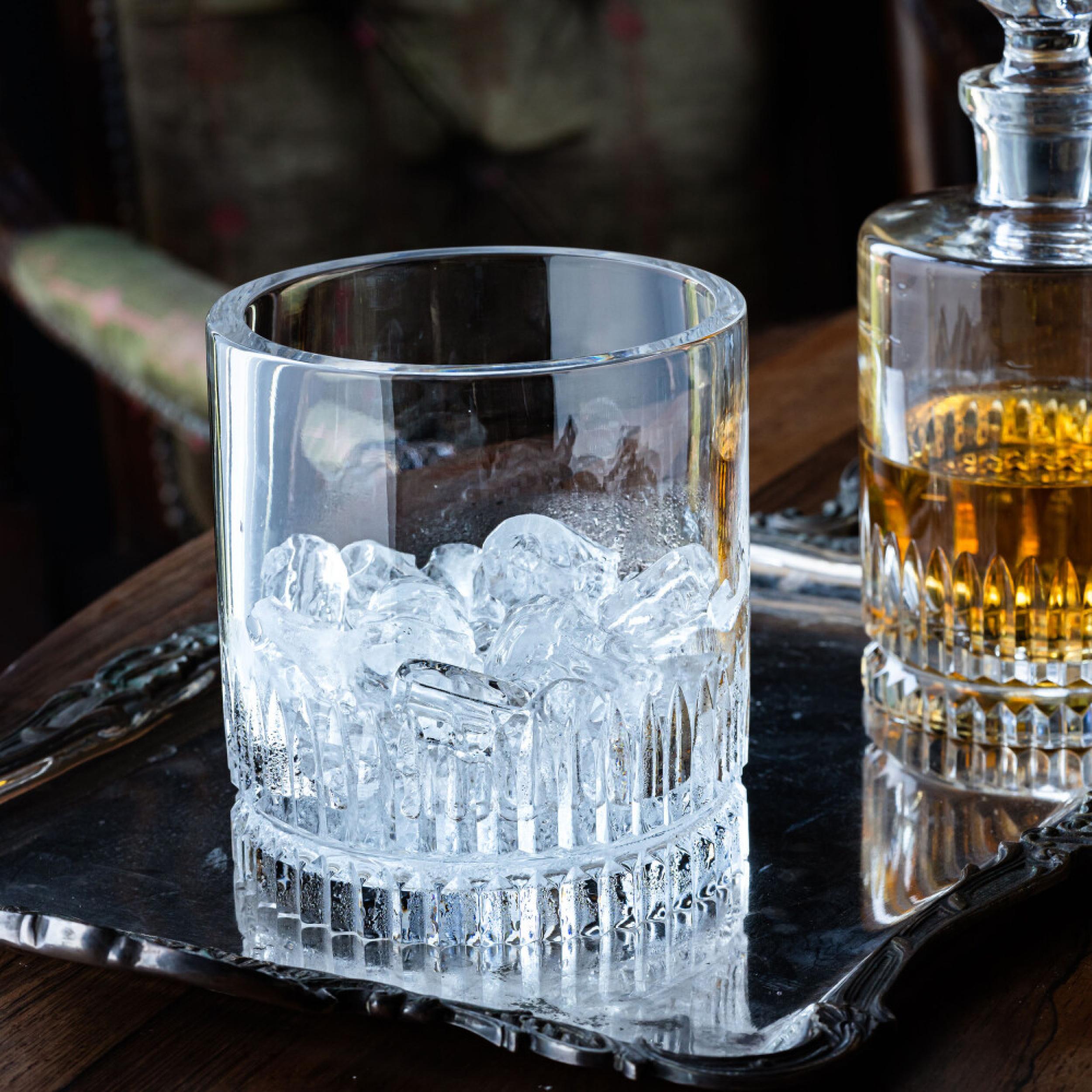 Precisa Cut Crystal Ice Bucket