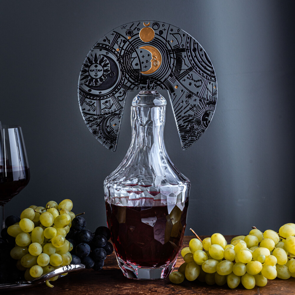 Galassia Cut Crystal Wine Carafe