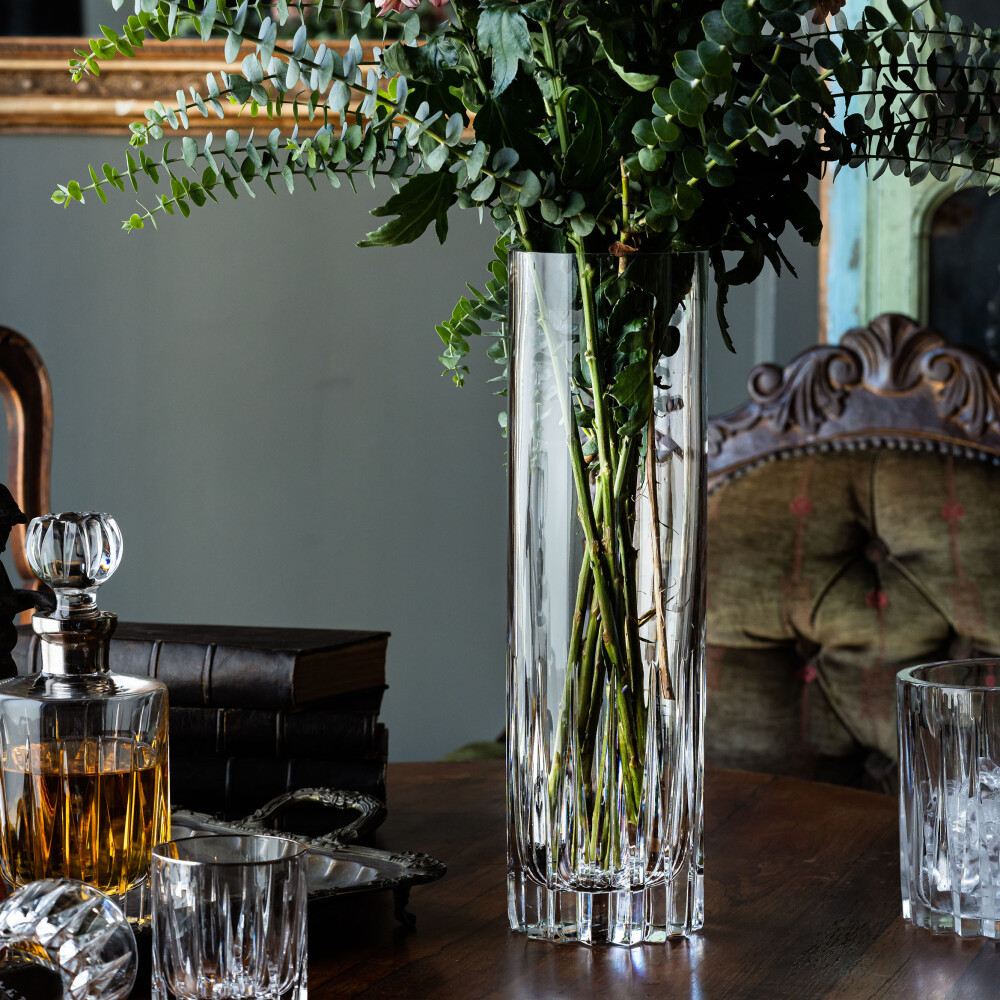 Eterna Cut Crystal Vase
