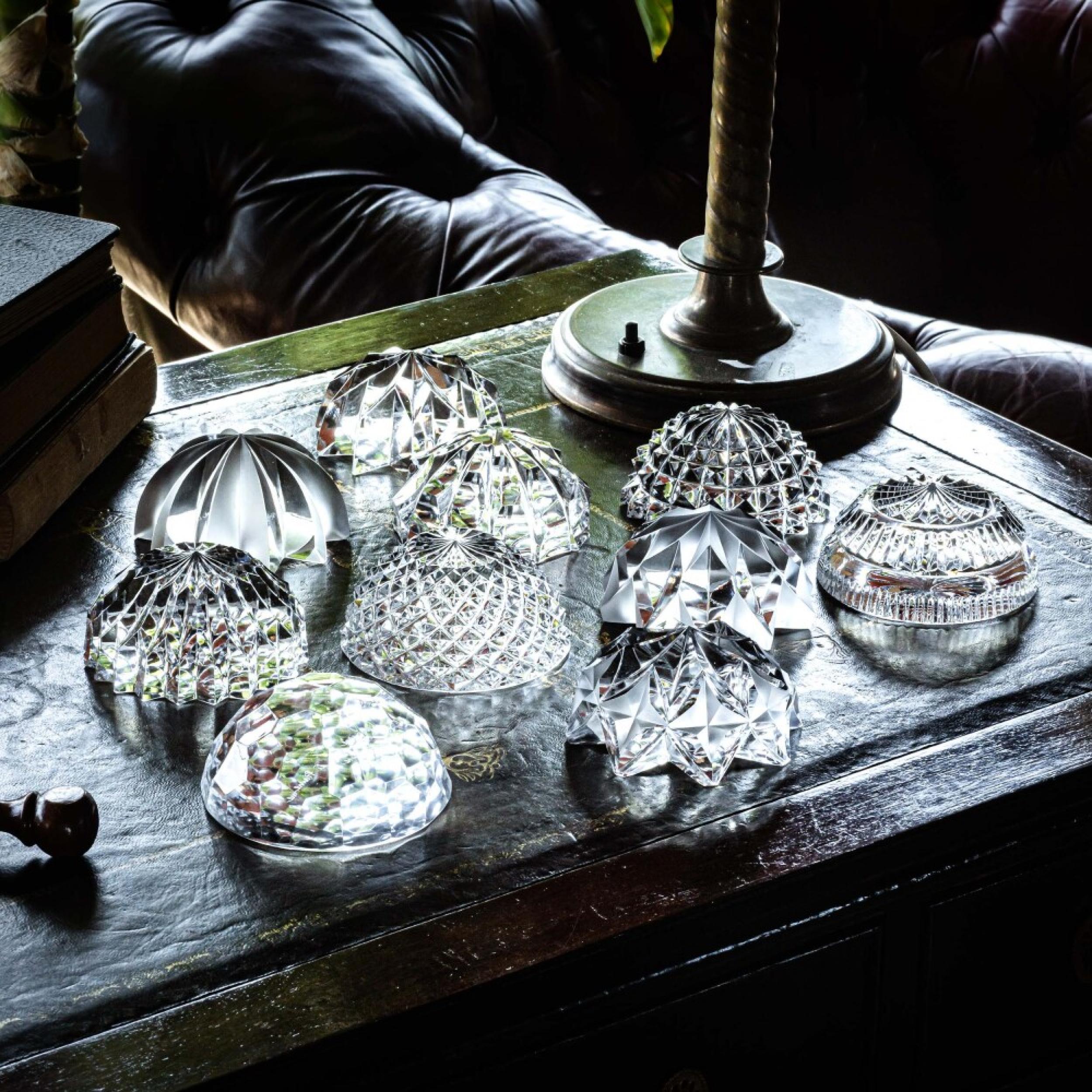 Lucida Cut Crystal Paperweight